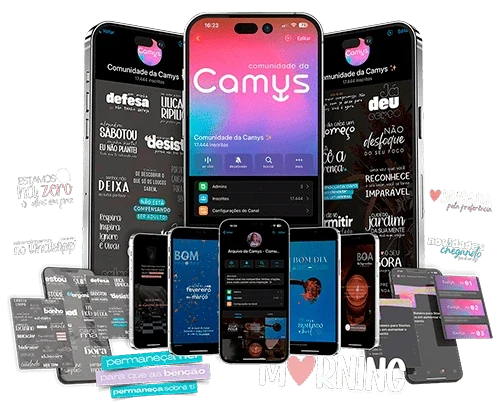 Tudo que você recebe na Comunidade da Camys